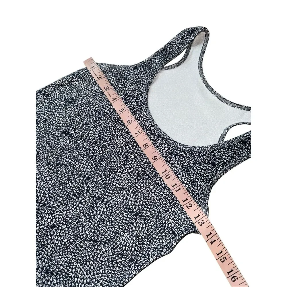 Lululemon Front Racer II In Plush Petal Black Ghost Size 6